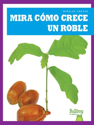 cover image of Mira cómo crece un roble (Watch an Oak Tree Grow)